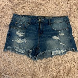 ⚡️SALE- Aeropostale Distressed Shorty Shorts size 8